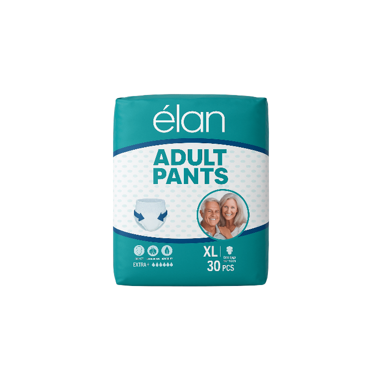 ELAN Yetişkin Hasta Bezi XL 30'lu – Emici Külot Tipi