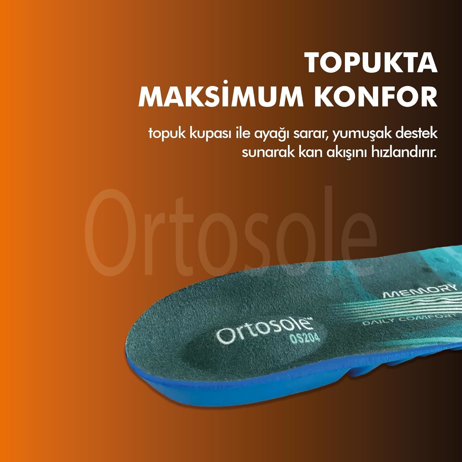 Ortosole OS204 Ortopedik Tabanlık