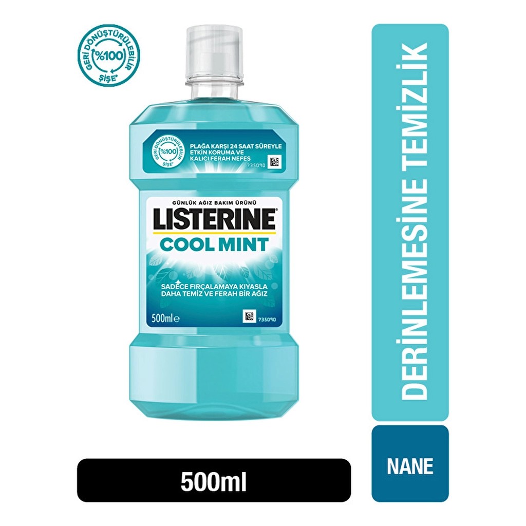Listerine Ağız Gargarası Nane Aromalı 500 ml
