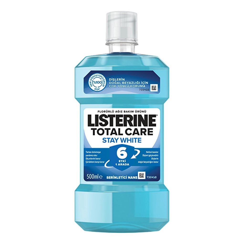 Listerine Ağız Gargarası Stay White 500 ml