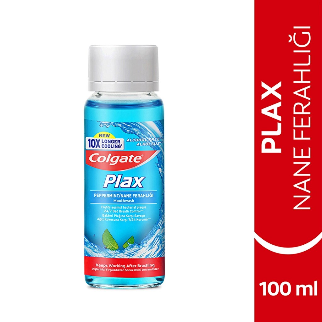 Colgate Plax Nane Ferahlığı Alkolsüz Ağız Bakım Suyu 100 ml