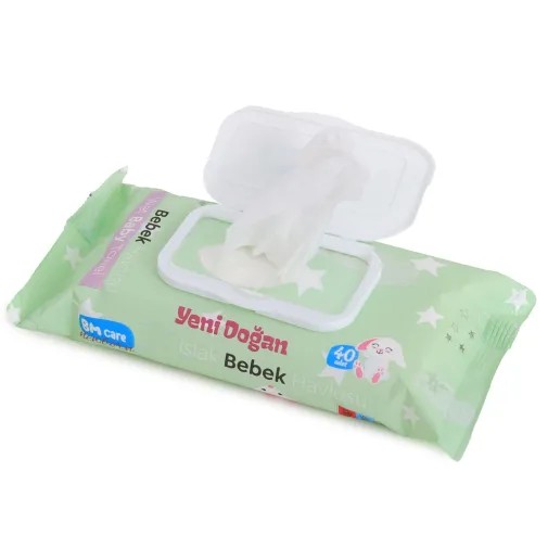 Bm Care Yenidoğan Islak Havlu 3X40Lı