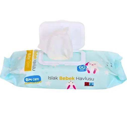 Bm Care Sensitive Islak Havlu 12X60Lı