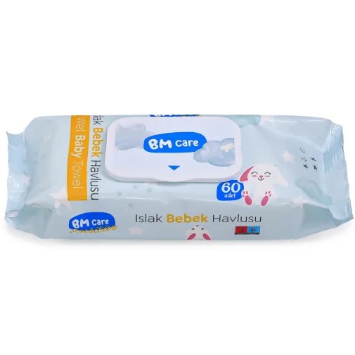 Bm Care Sensitive Islak Havlu 12X60Lı
