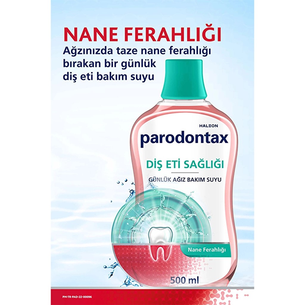 Parodontax Nane Ferahlığı Ağız Bakım Suyu 500 ml