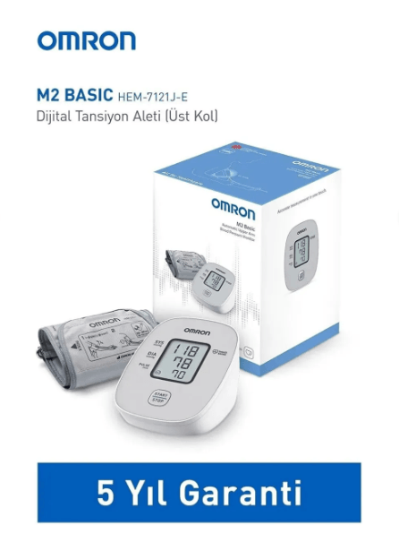 Üst Koldan Ölçer Dijital Tansiyon Aleti - Omron M2 Basic 