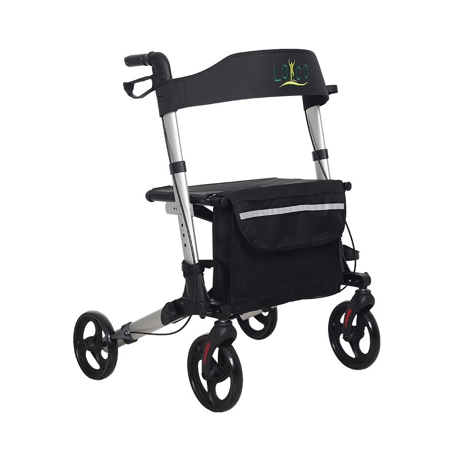 PR-890 Alüminyum Lüks Rollator - Gri