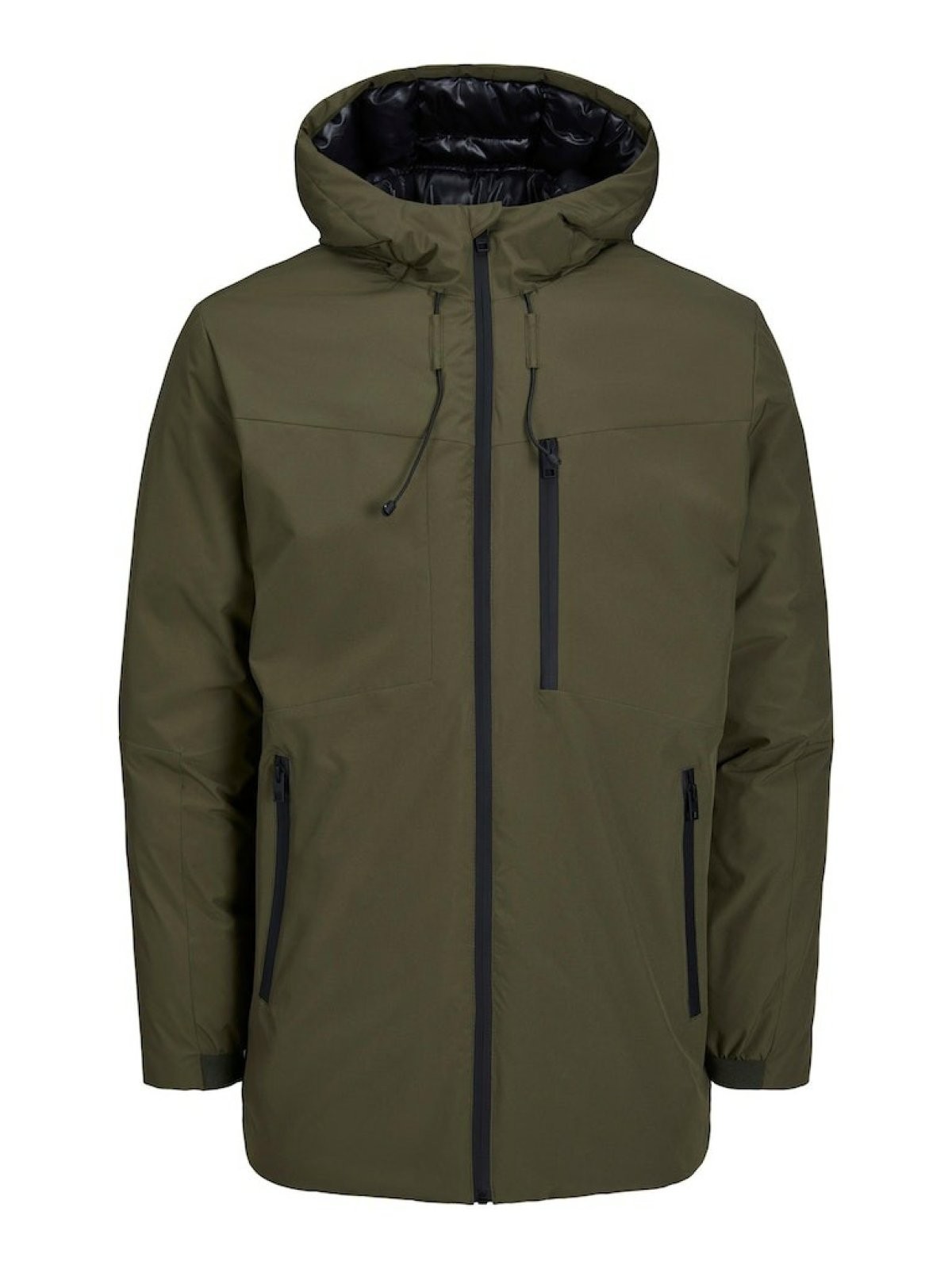 Jack Jones Payne Erkek Parka 12243225 - YEŞİL