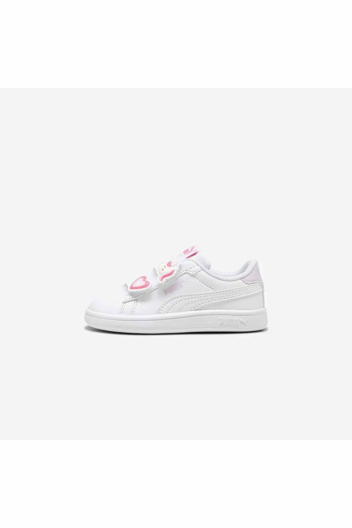Puma Smash 3.0 Badges V Inf Çocuk Ayakkabı 39728707 - BEYAZ