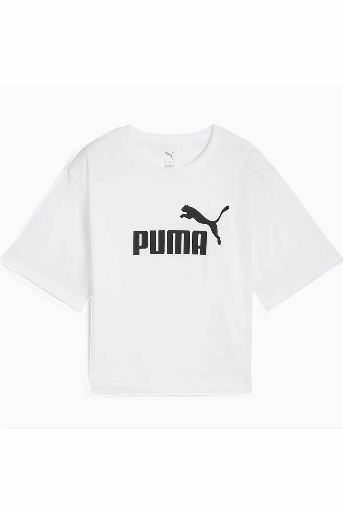 Puma Logo Kadın Tişört 68497202 - BEYAZ