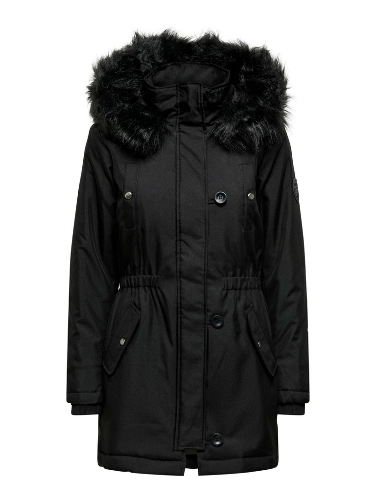Only Irıs Fur Wınter Kadın Parka 15213755 - SİYAH