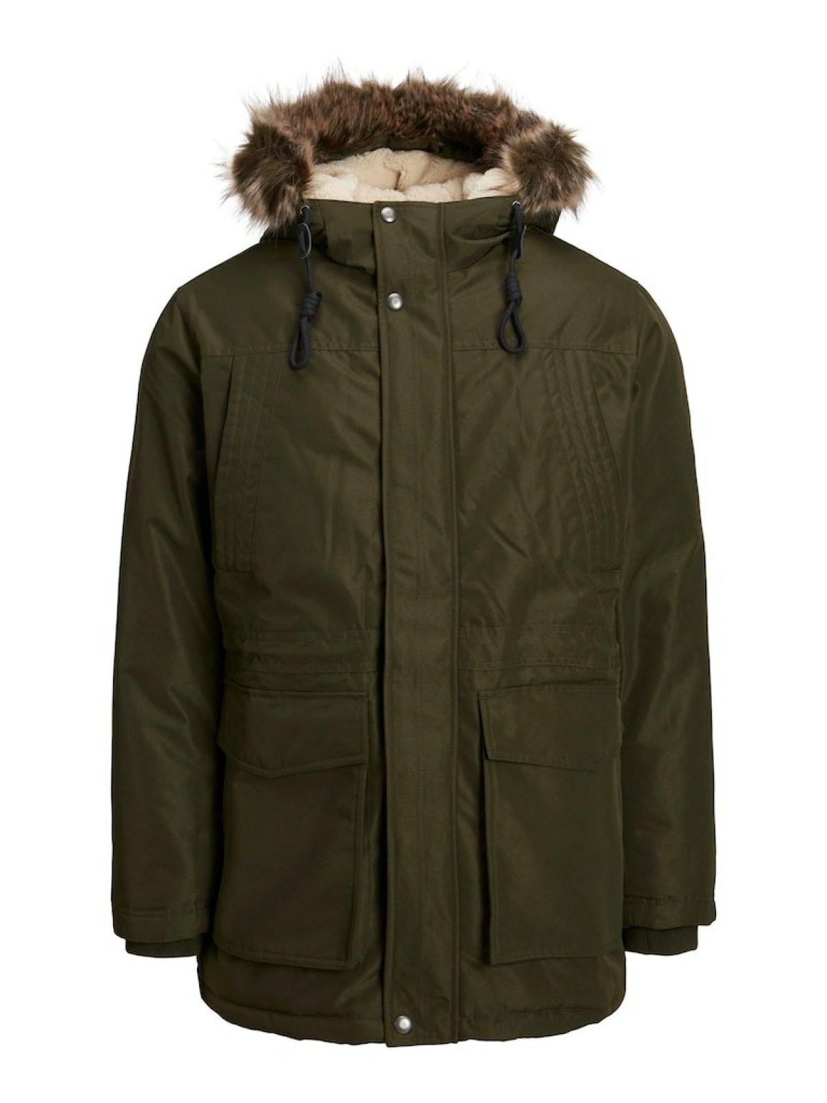 Jack Jones Davıd Erkek Parka 12236032 - HAKİ