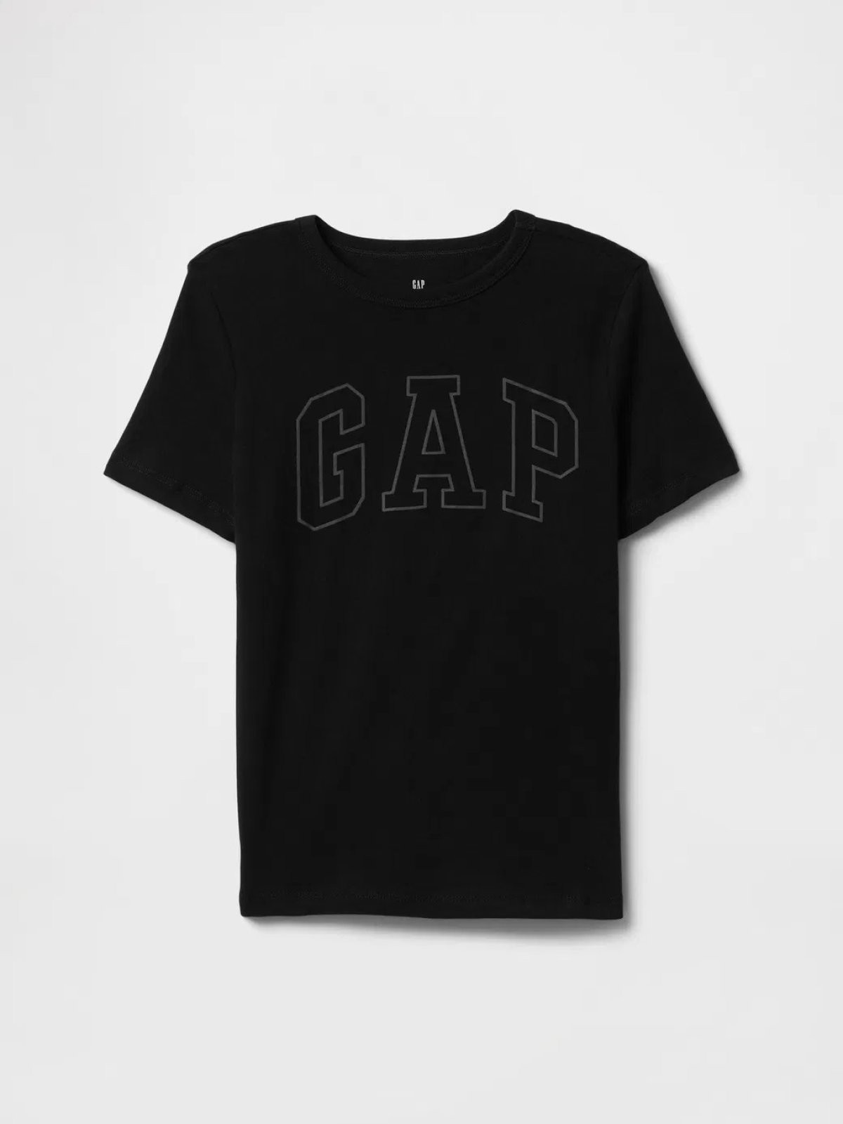 Gap V-Bas Ss Logo Çocuk Tişört 708370004 - SİYAH