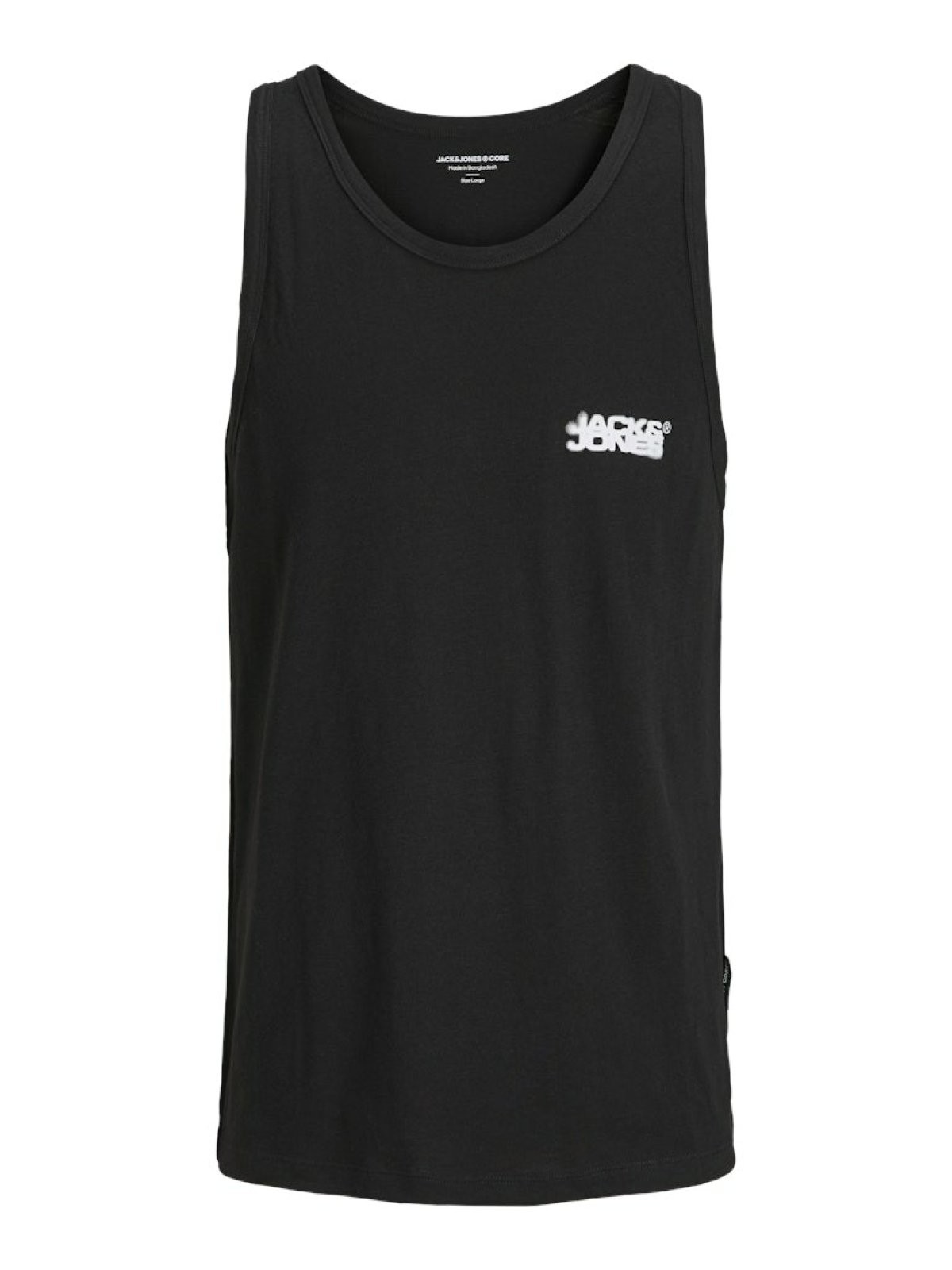 Jack Jones Sago Small Logo Erkek Atlet 12276727 - SİYAH