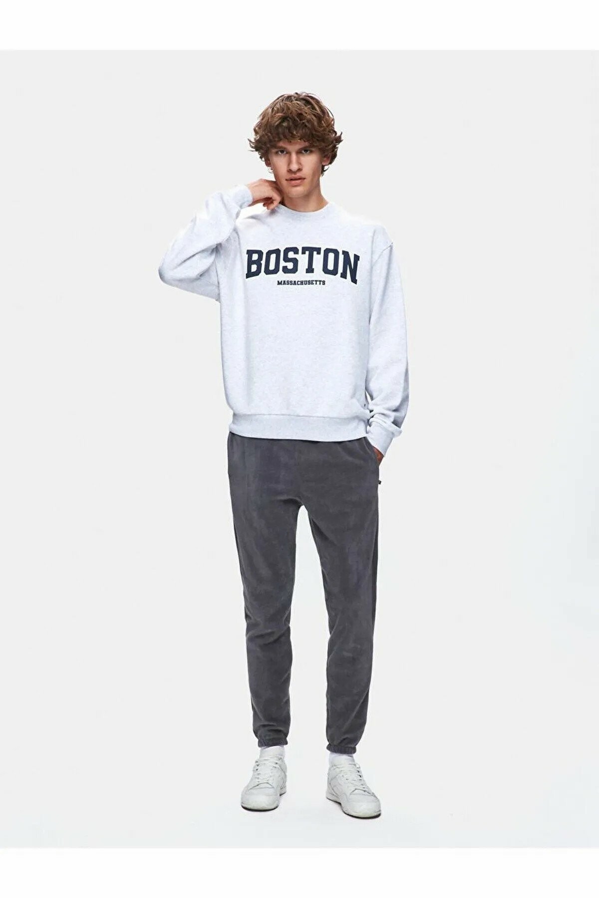 Ltb Fetamo Erkek Sweat - GRİ