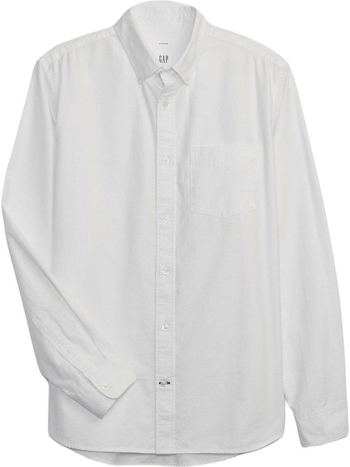 Gap V-Ls Standard Oxfort Kadın Gömlek 422488004 - BEYAZ