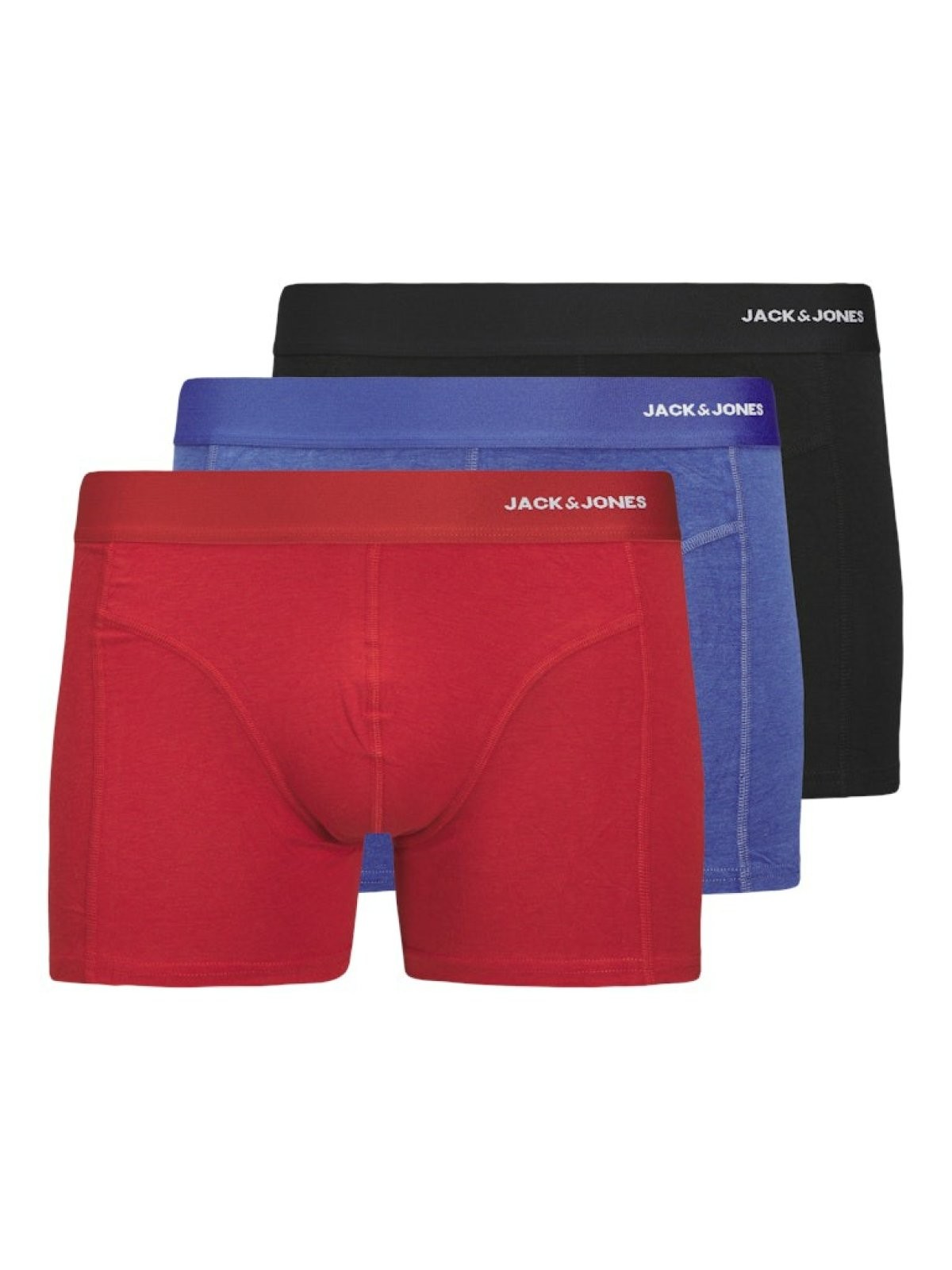 Jack Jones Cnyjah Banboo 3 Lü Paket Erkek Boxer 12281998 - SİYAH