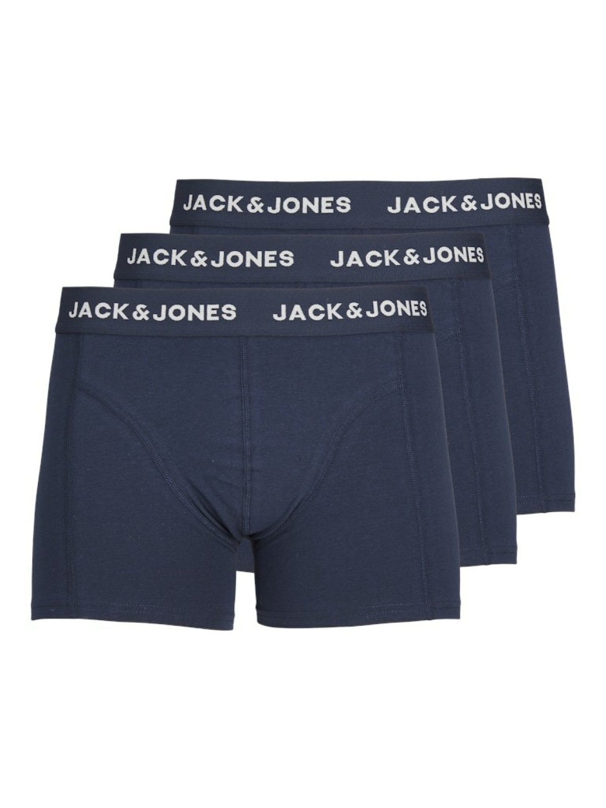 Jack Jones Anthony 3 Lü Paket Erkek Boxer 12171946 - MAVİ