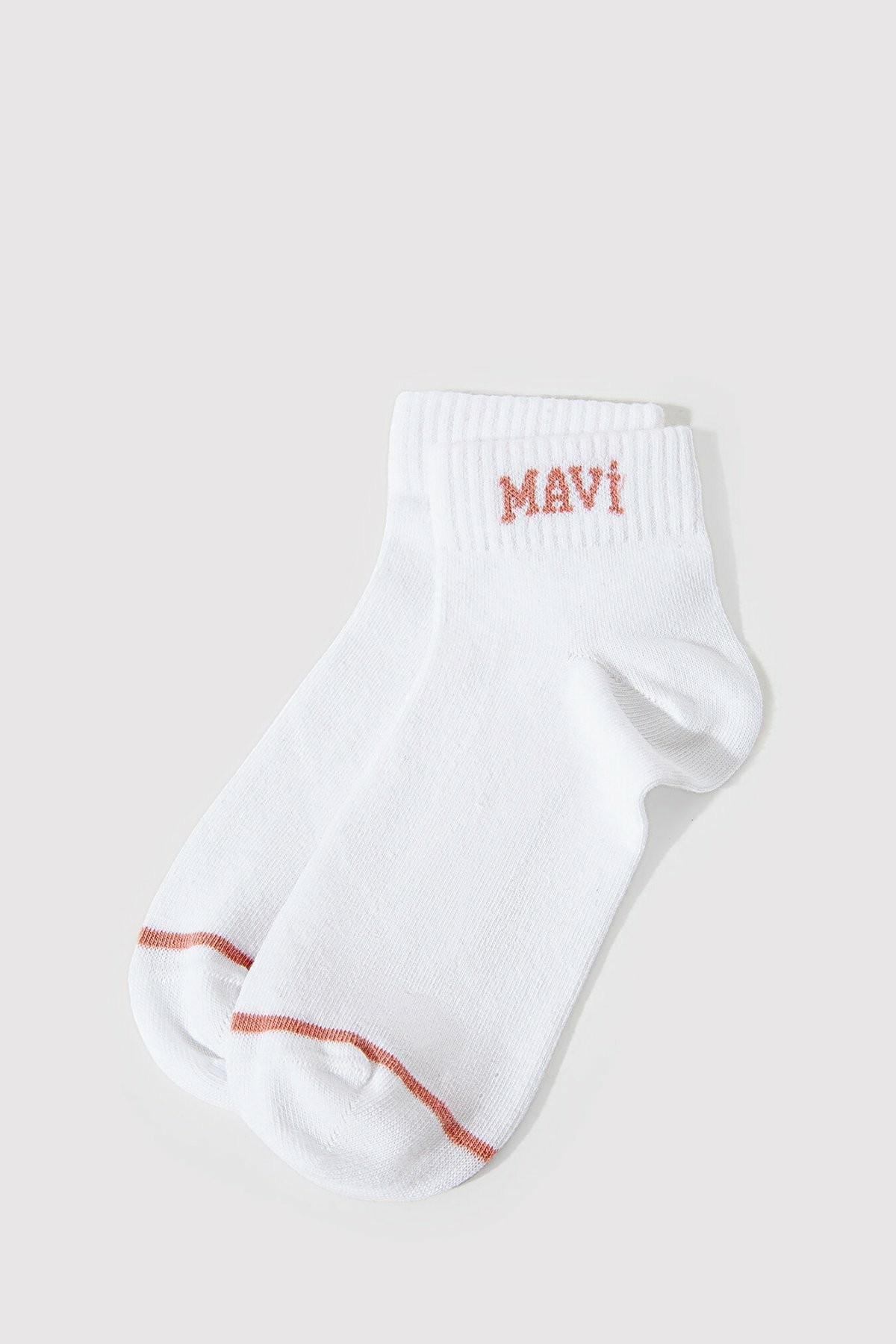 Mavi Beyaz Kadın Çorap 1912785-20454 - BEYAZ