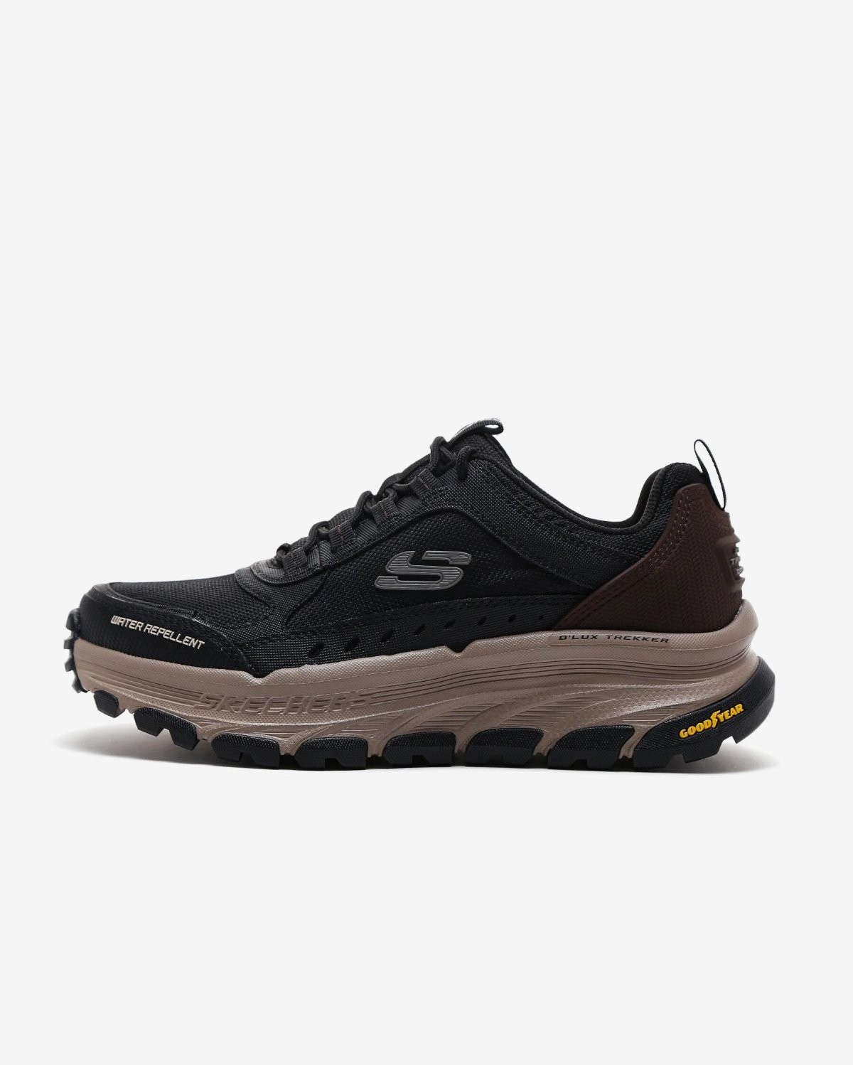 Skechers D'Lux Trekker Erkek Ayakkabı 237565 BKNT - SİYAH