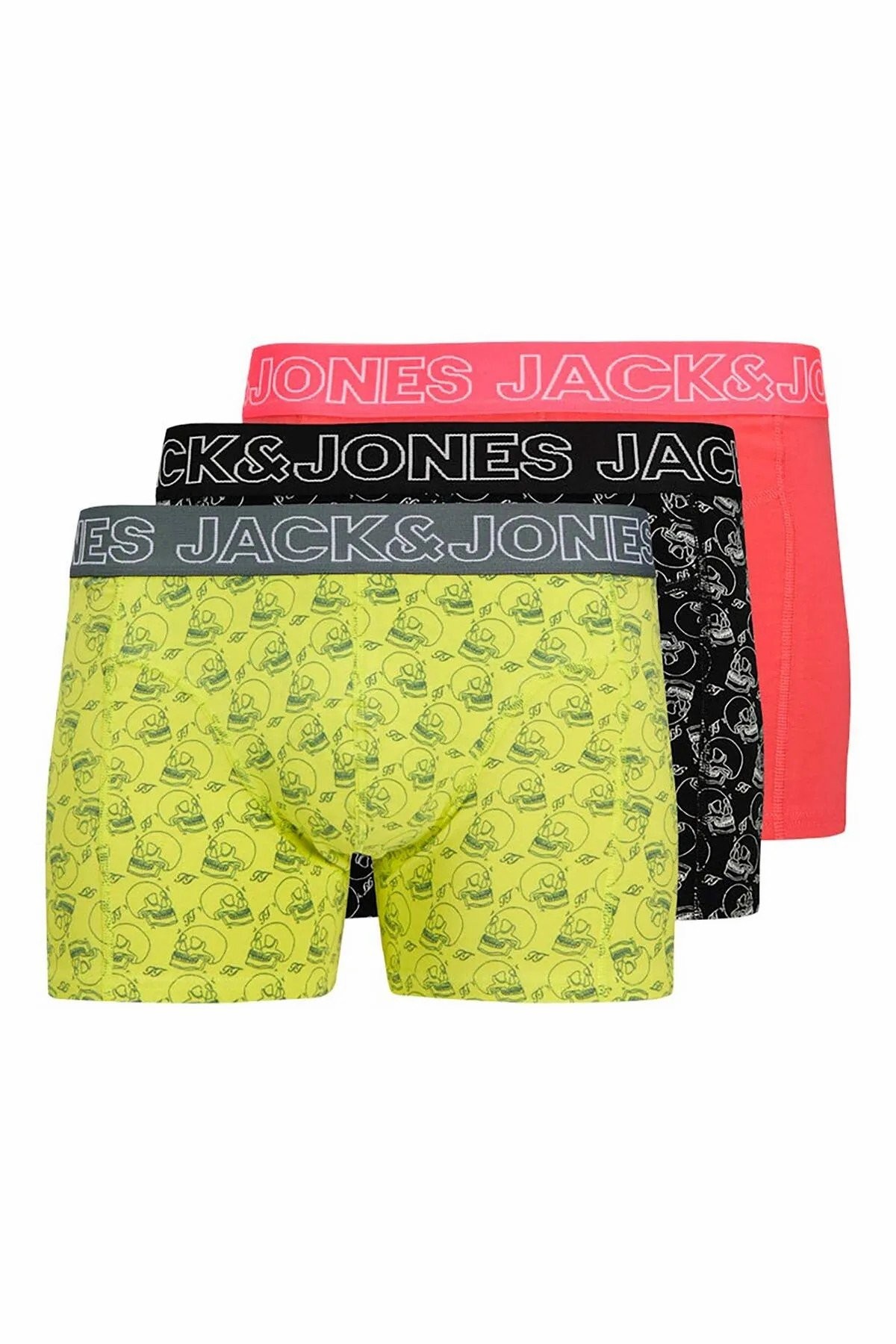 Jack Jones Caprı 3 Lü Paket Erkek Boxer 12277768 - SARI