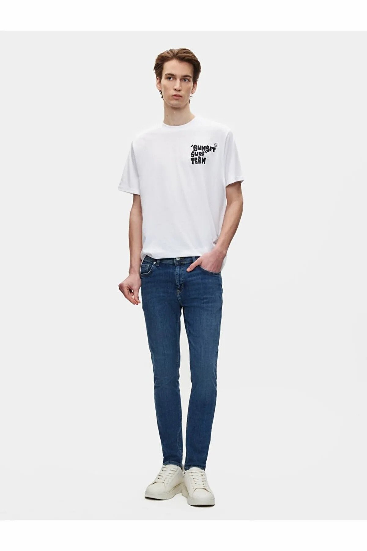 Jumy Rohana Wash Erkek Jean Pantolon - MAVİ