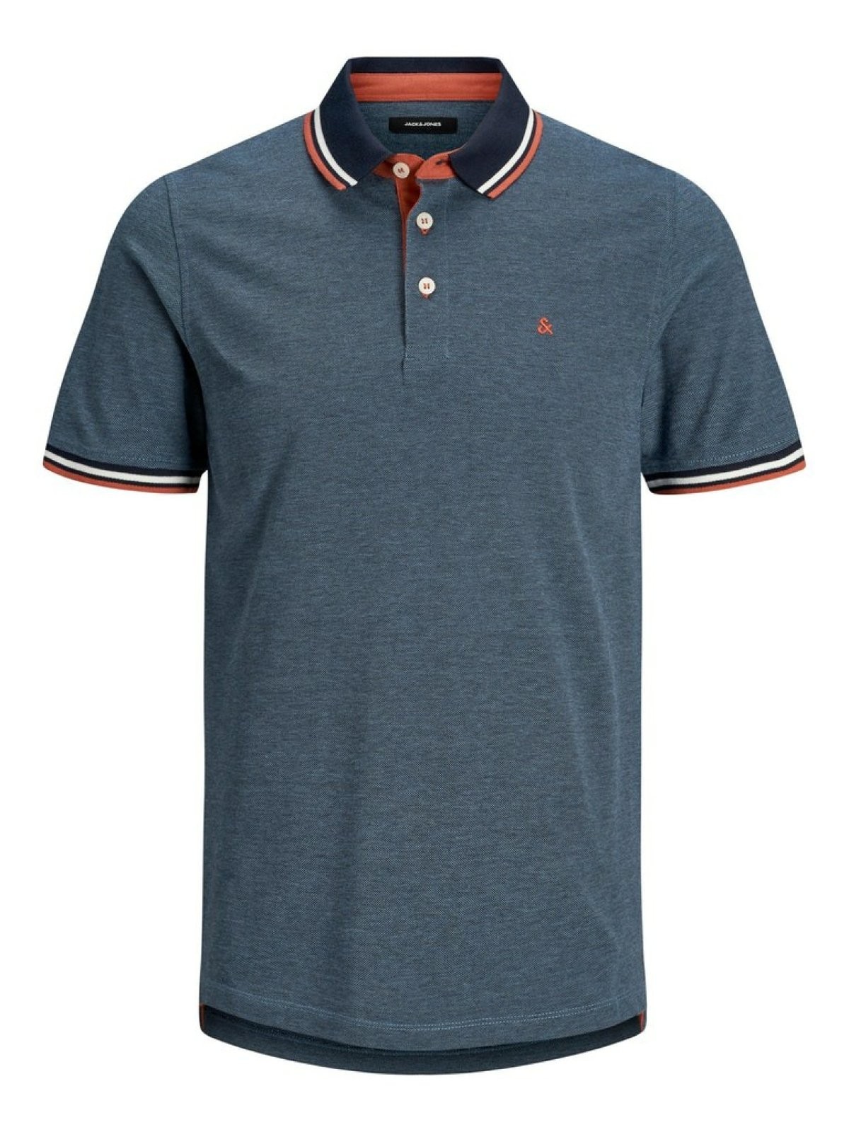 Jack Jones paulos Polo Yaka Erkek Tişört 12136668 - İNDİGO