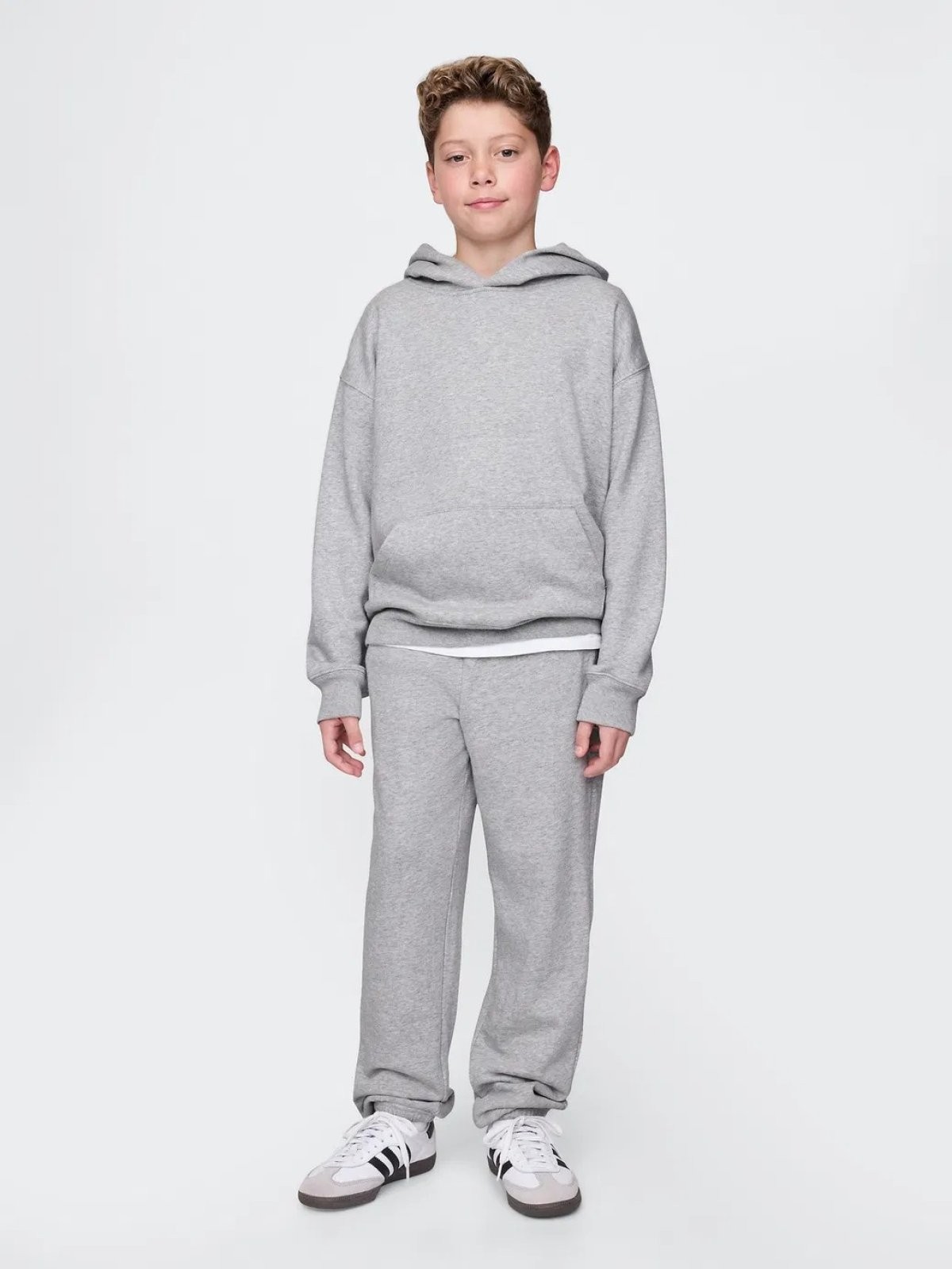 Gap V-Frch Ft Bas Herıtage Logo Çocuk Eşofman Altı 743964003 - GRİ