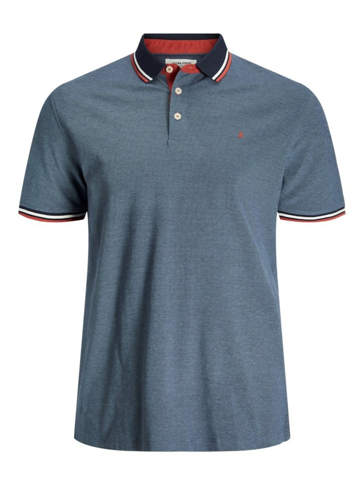 Jack Jones Paulos Polo Erkek Tişört 12143859 - MAVİ