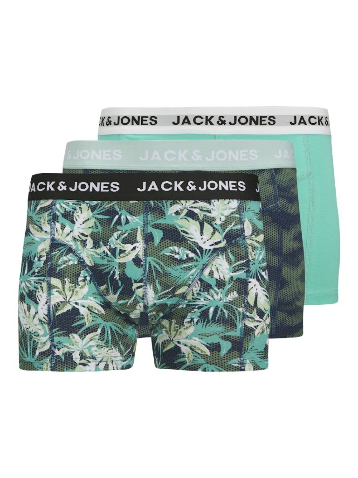 Jack Jones Tasmanıa 3 Lü Paket Erkek Boxer 12277719 - MAVİ