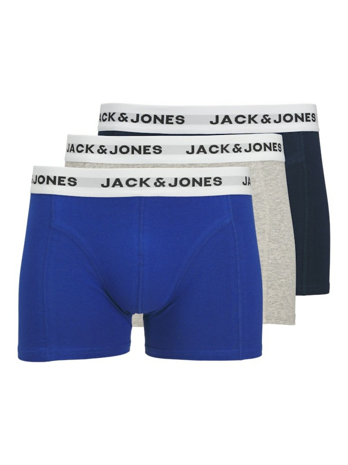 Jack Jones Joe 3 Lü Paket Erkek Boxer 12271554 - LACİVERT