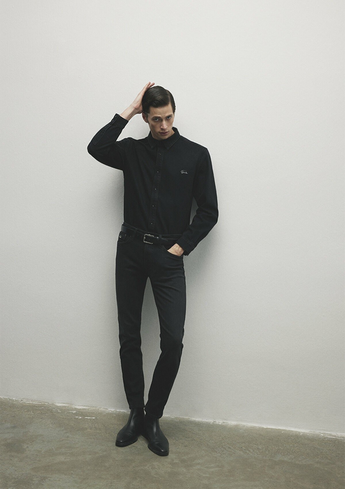 Mavi Jake Deep Smoke Lux Black Erkek Jean  Pantolon 0042286544 - GRİ