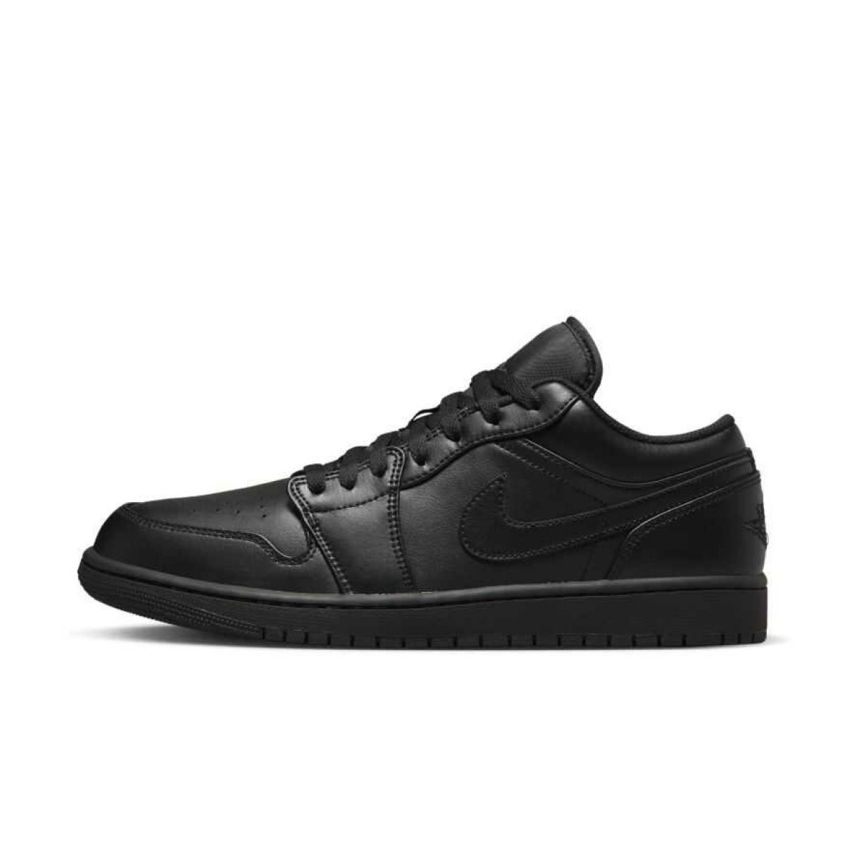 Nike Aır Jordan 1 Low Erkek Ayakkabı 553558-093 - SİYAH