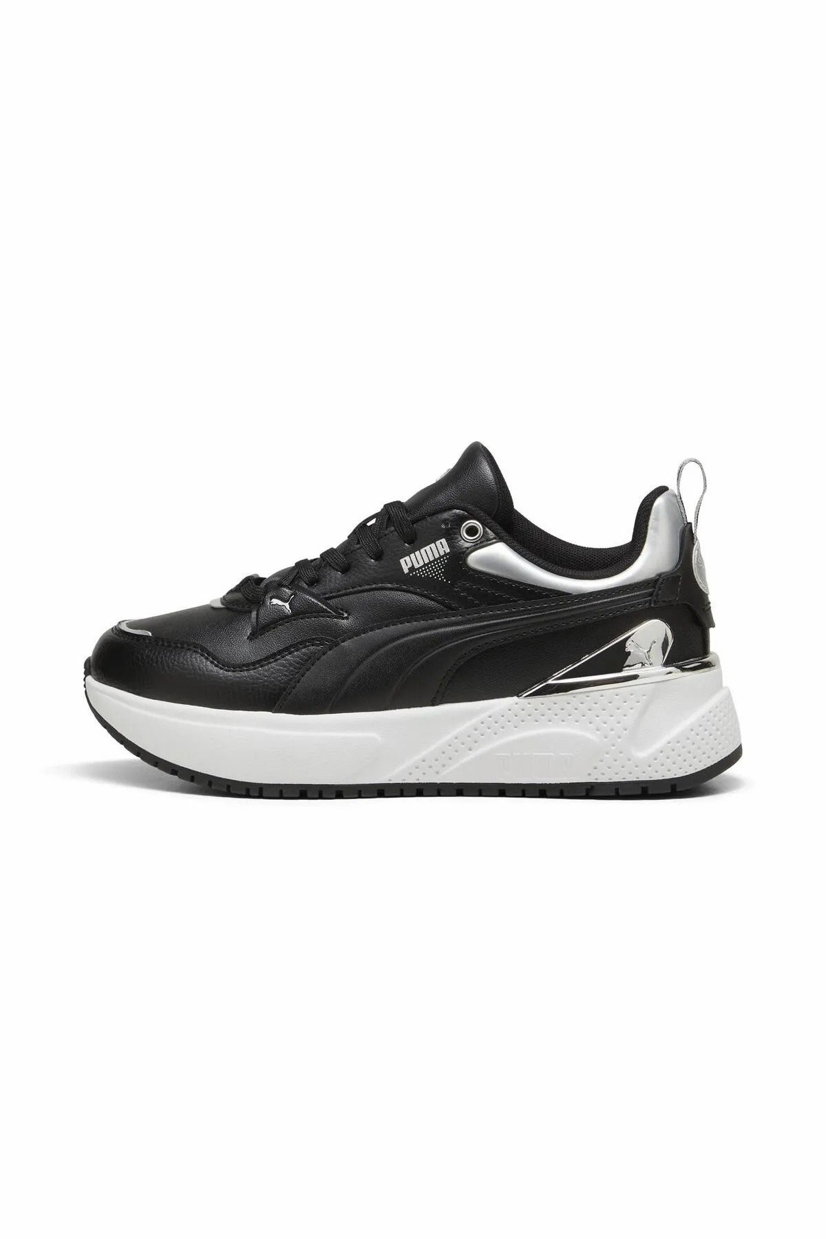 Puma R78 Disrupt Metallic Dream Kadın Ayakkabı 39780302 - SİYAH