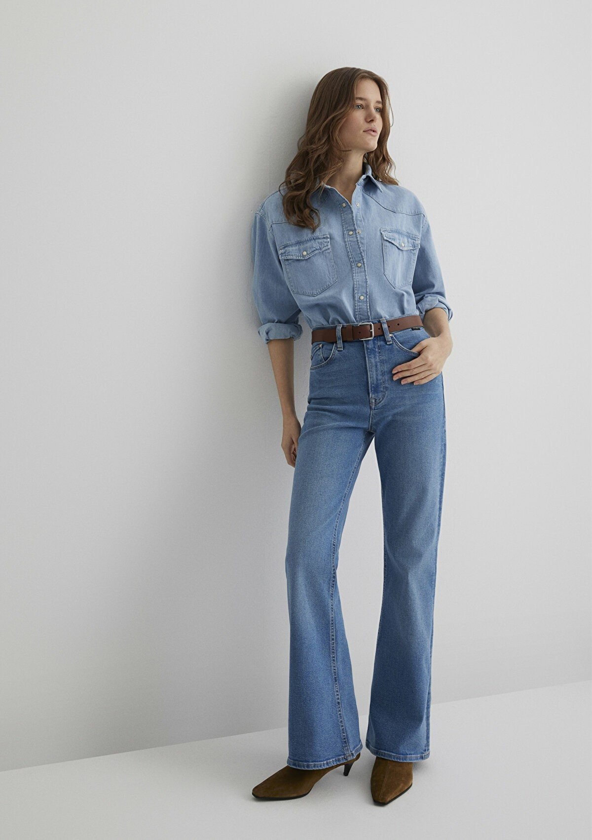 Mavi Los Angeles İndigo Gold Shape Kadın Jean Pantolon 1010349-89225 - MAVİ