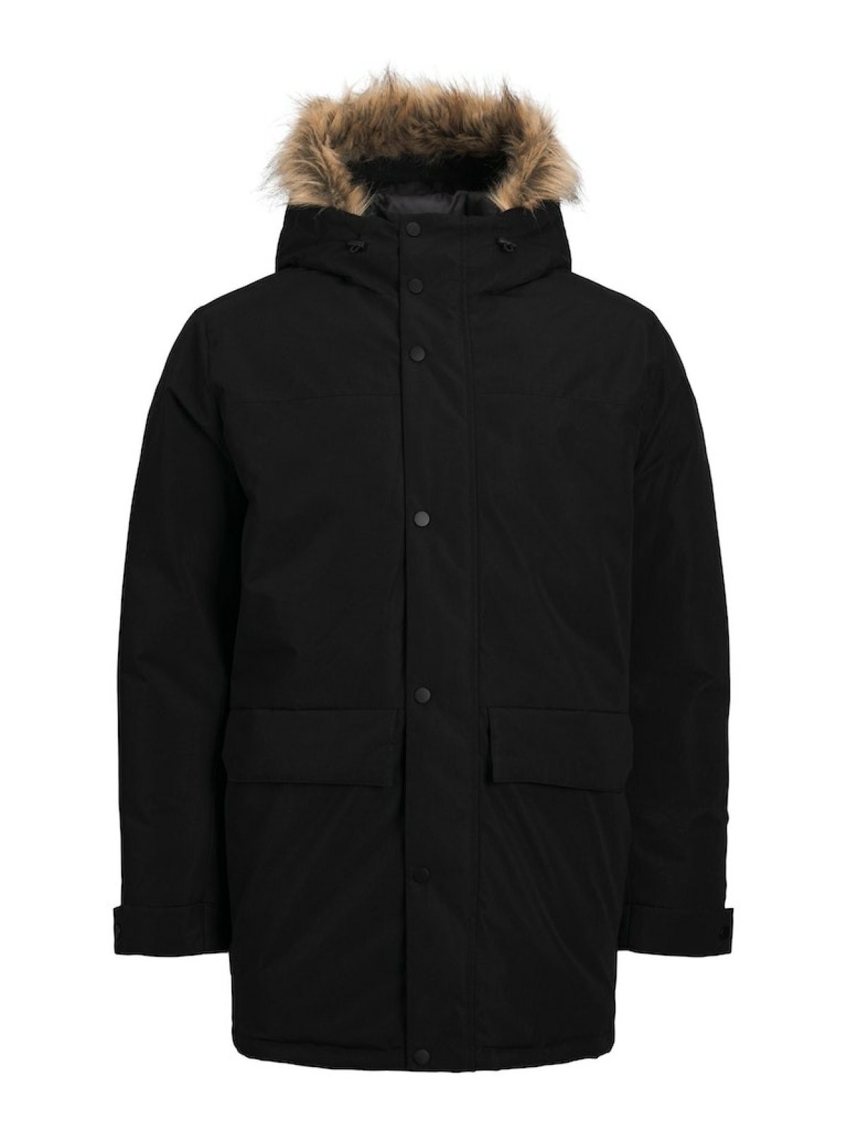 Jack Jones Hamo Erkek Parka 12236096 - SİYAH