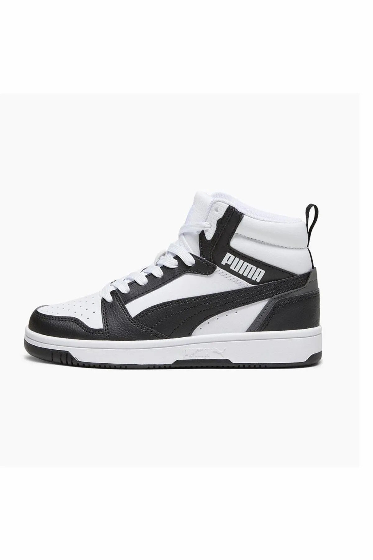 Puma Rebound V6 Mid Unisex Ayakkabı 39383101 - BEYAZ