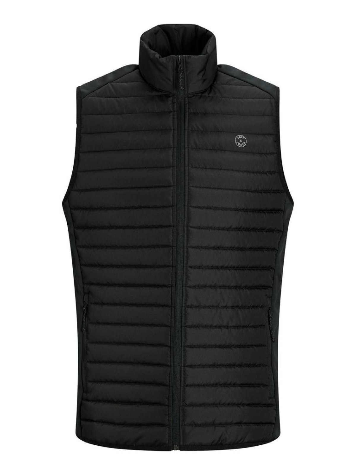 Jack Jones Multı Bodywarmer Erkek Büyük Beden Yelek 12205347 - SİYAH