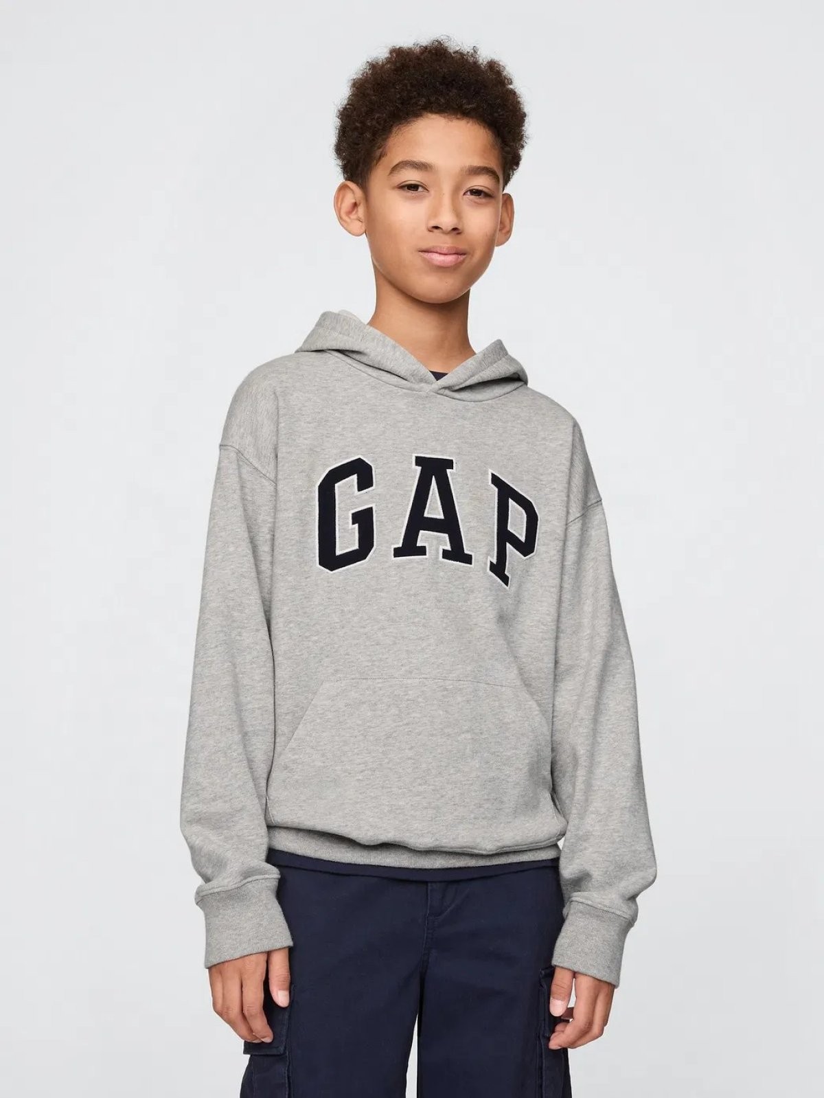 Gap V-Frch Ft Bas Herıtage Logo Çocuk Sweat 743959004 - GRİ