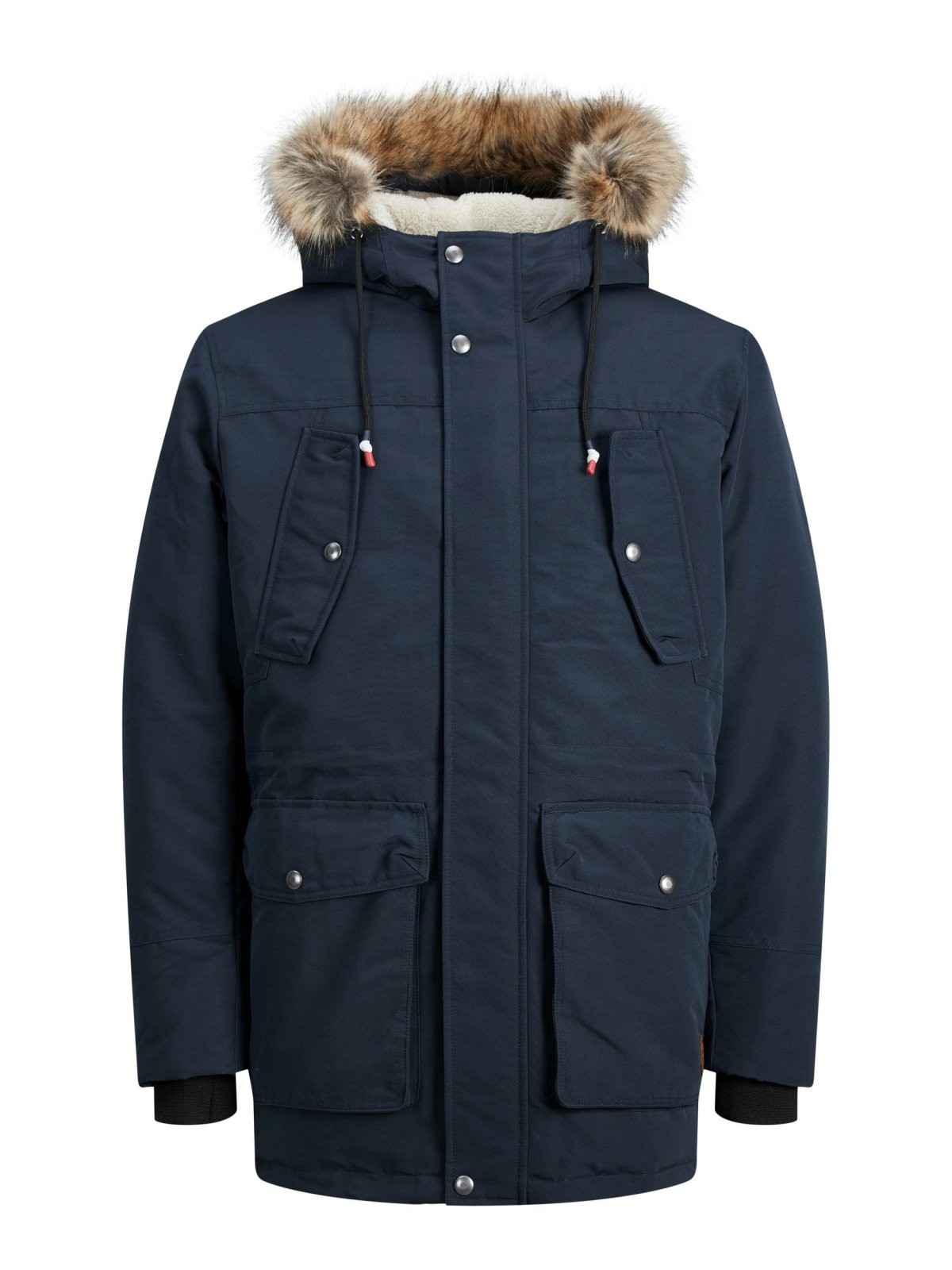 Jack Jones Tımo Erkek Parka 12212391 - LACİVERT