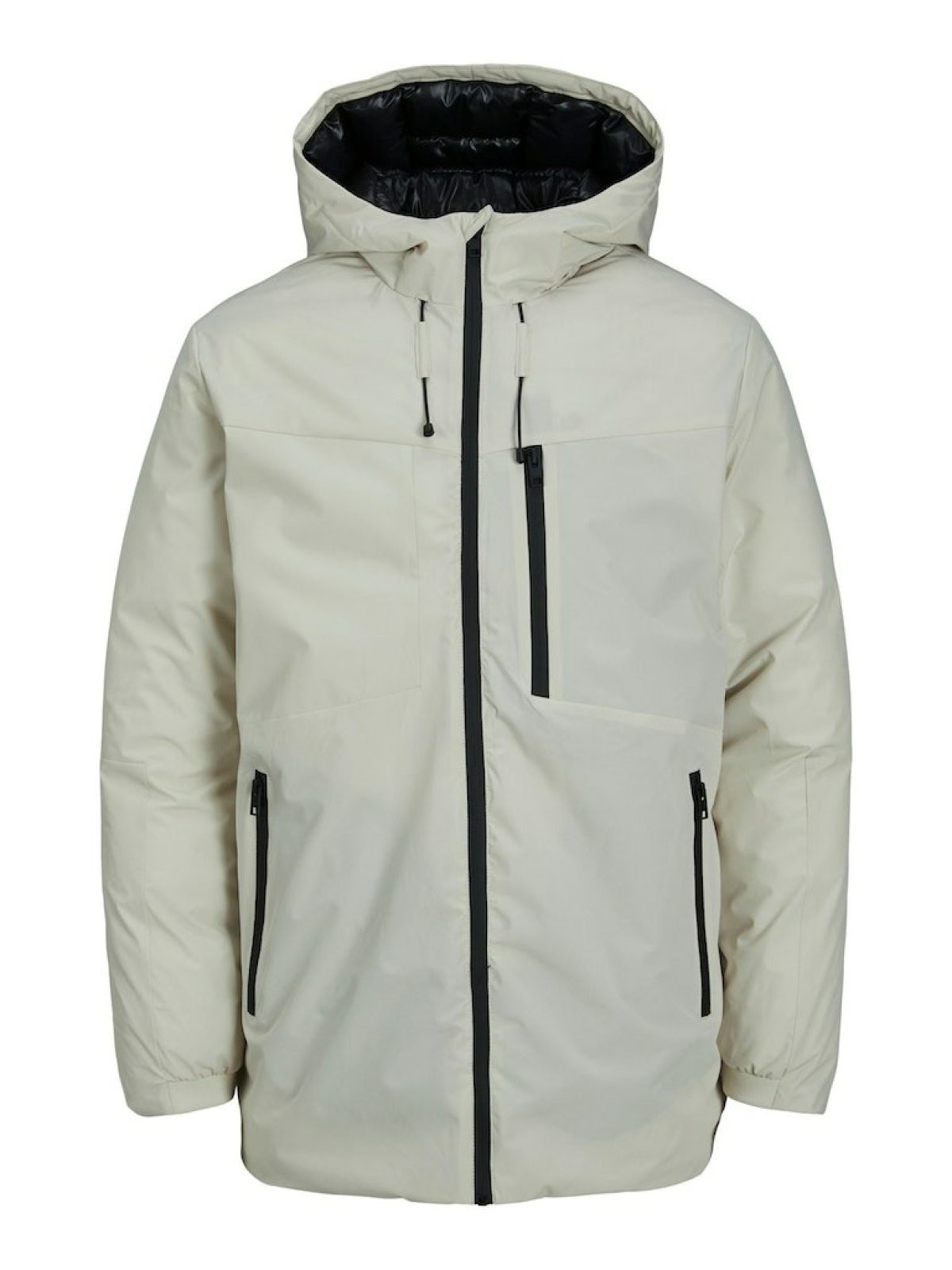 Jack Jones Payne Erkek Parka 12243225 - BEYAZ