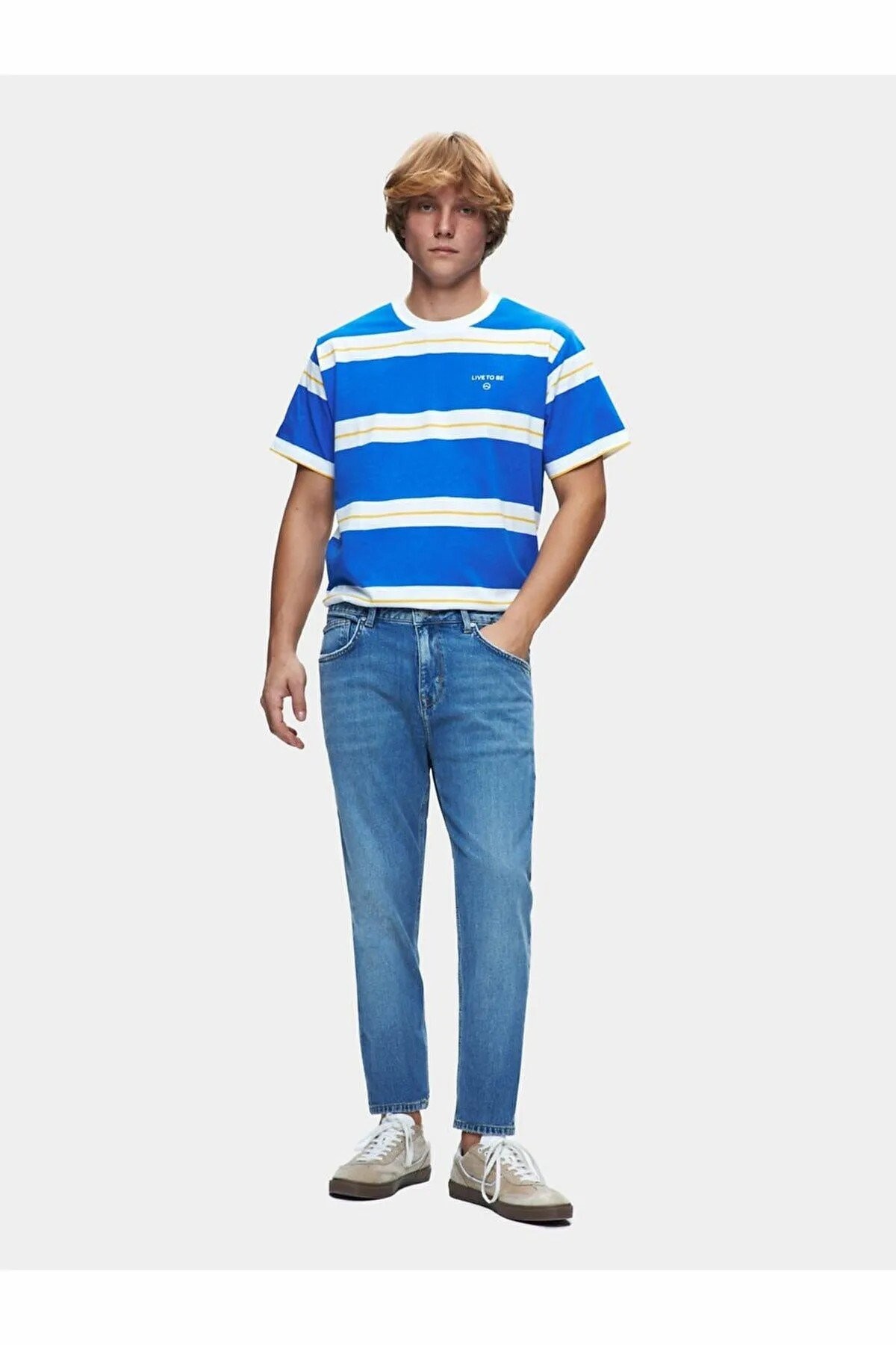 Ltb Alessıo Ludo Wash Erkek Jean Pantolon - MAVİ