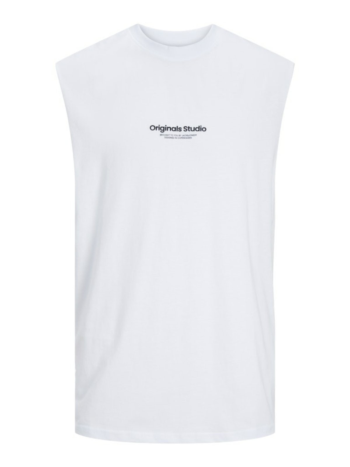 Jack Jones Vesterbro Erkek Atlet 12250430 - BEYAZ