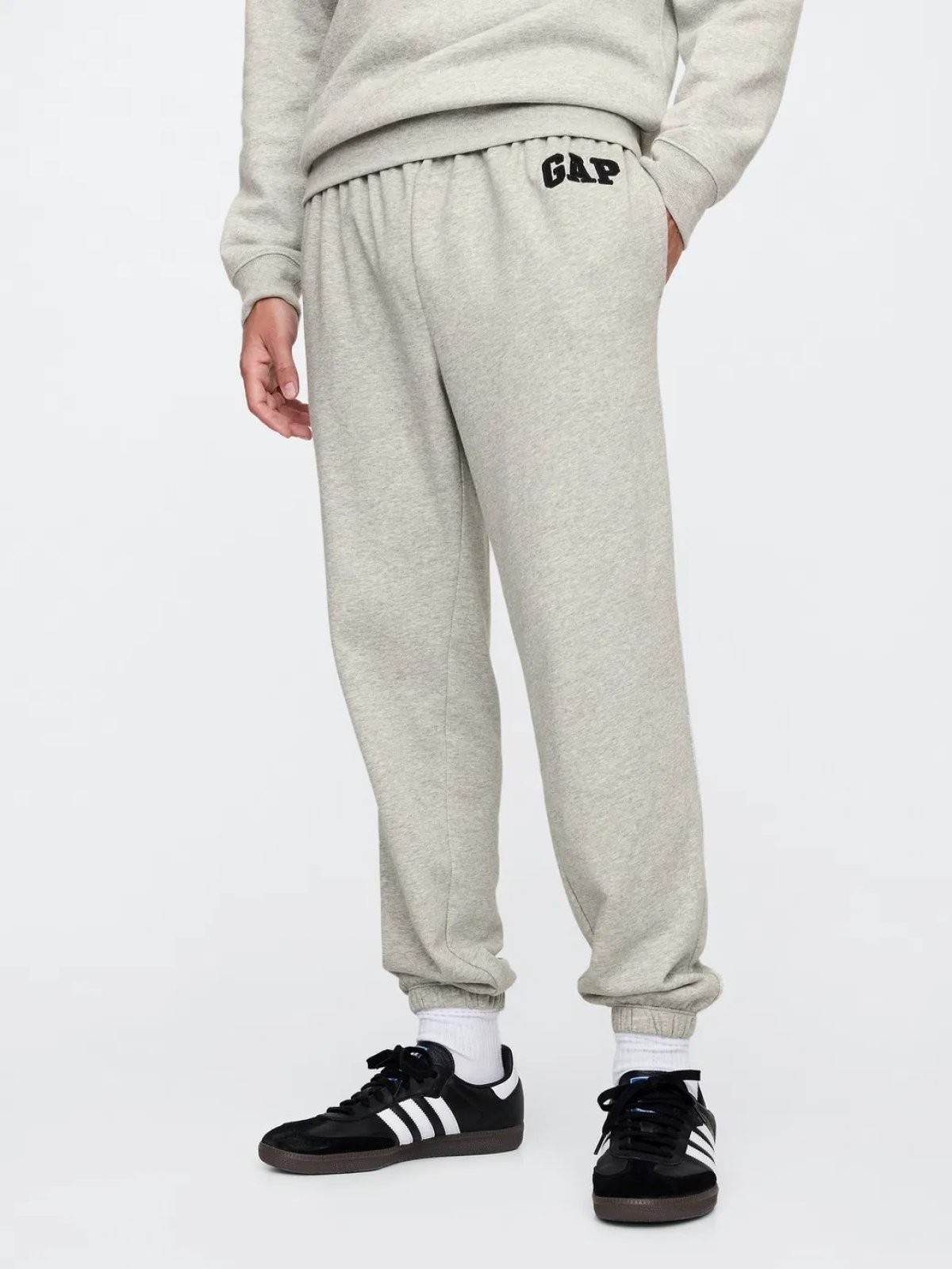 Gap V-Frch Ft Herıtage Logo Erkek Eşofman Altı 868463005 - GRİ