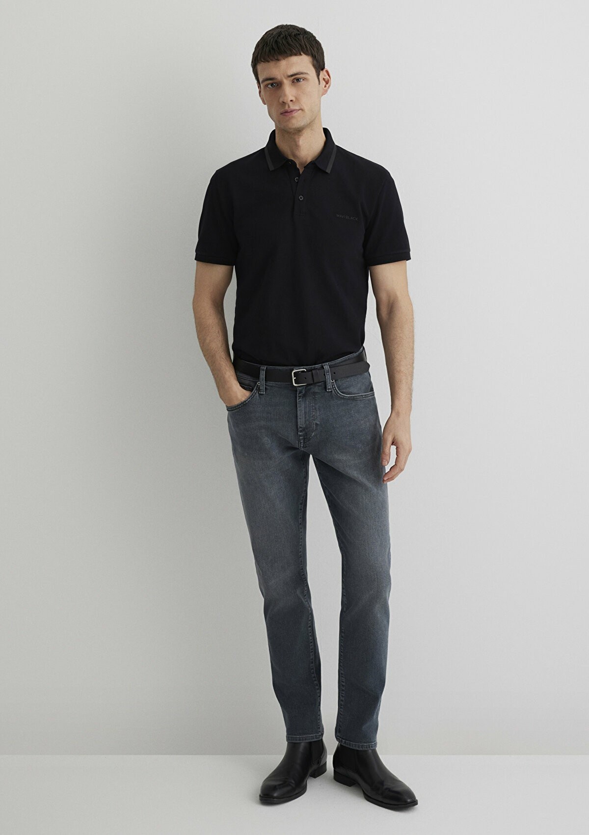 Mavi Marcus Used Blue Grey Mavi Black Erkek Jean Pantolon 0035189345 - GRİ