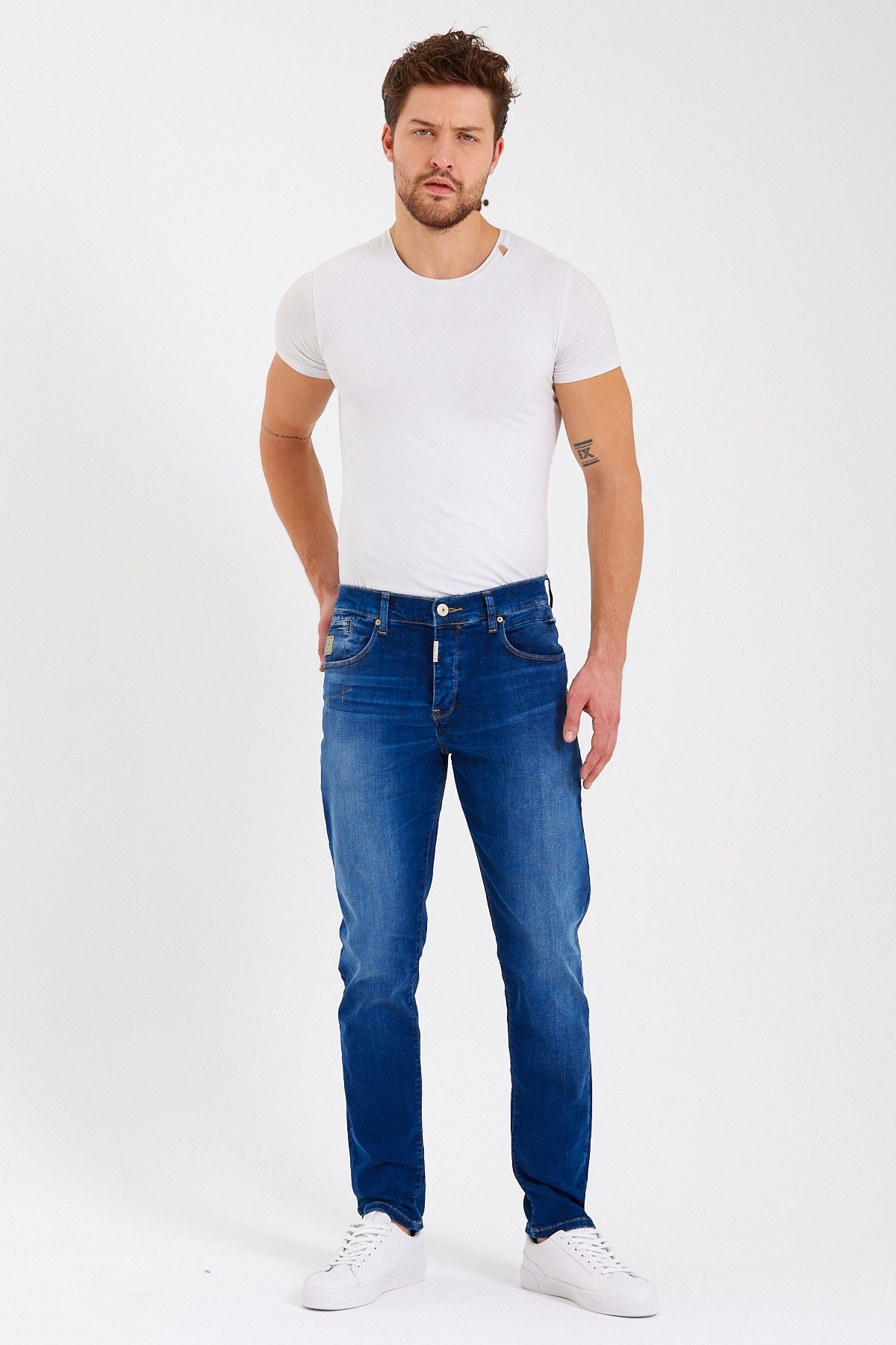 Ltb Darrell X Javed Undamaged Wash Erkek Jean - MAVİ