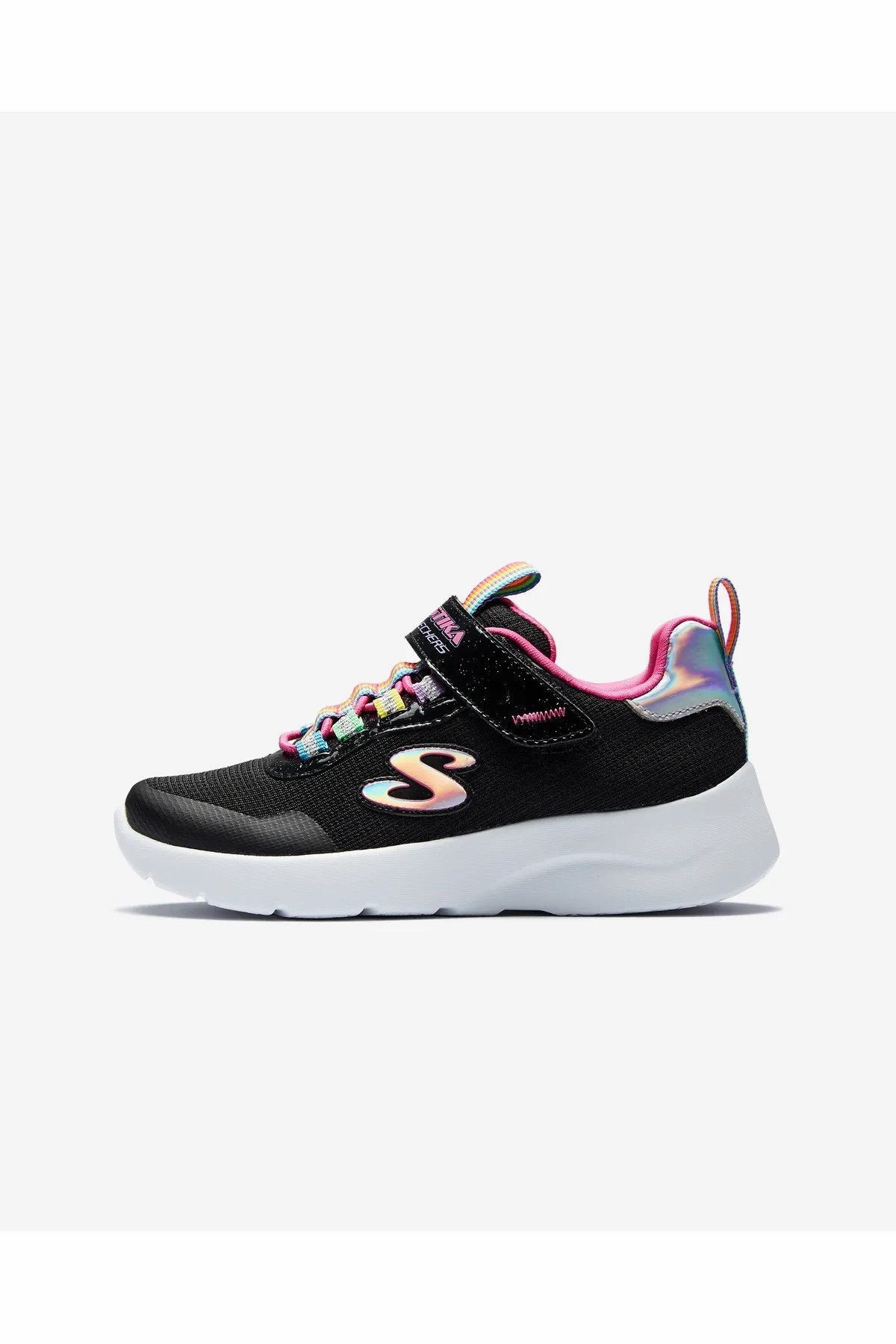 Skechers Dynamight 2.0 Rockinn Rainbow Çocuk Ayakkabı 302464L BKMT - SİYAH