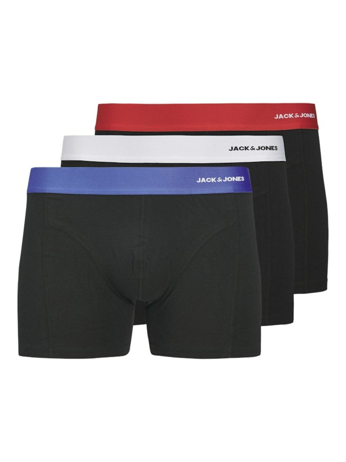 Jack Jones Cnyjah Banboo 3 Lü Paket Erkek Boxer 12281998 - SİYAH2