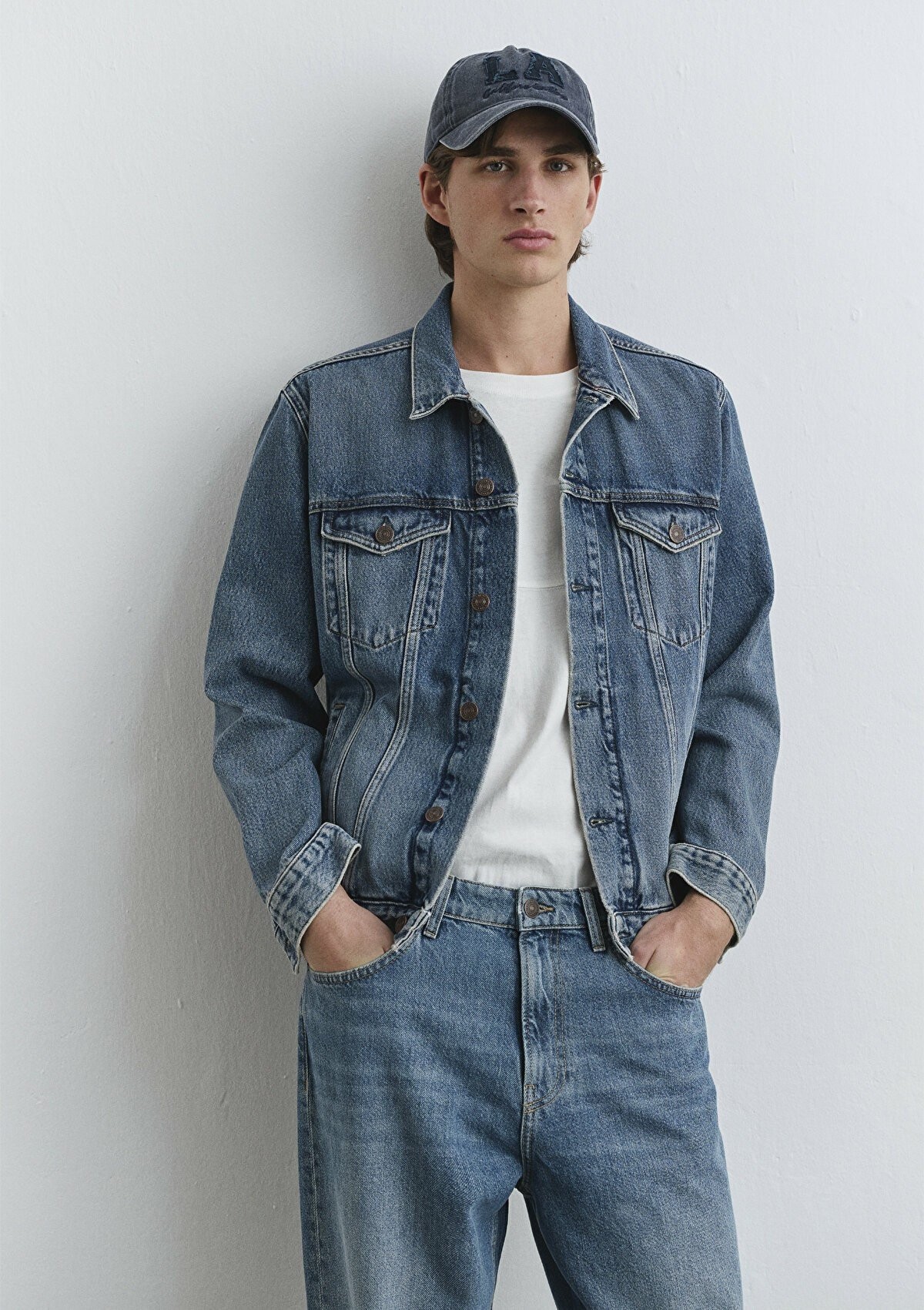 Mavi Ray Classic Denim Vintage İndigo Mavisi Erkek Jean Ceket 0110273-89412 - MAVİ