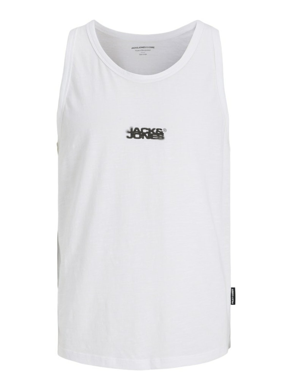 Jack Jones Sago Small Logo Erkek Atlet 12276727 - BEYAZ